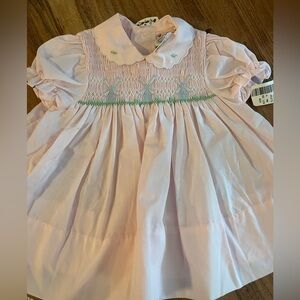A Little Angel Smocked Windmill 6-9 months NWT